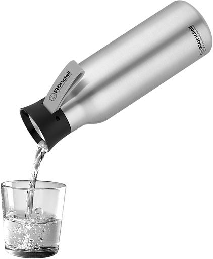 Термокружка для напитков Rondell Breve RDS-1883 0.5л. стальной матовый картонная коробка фото 4