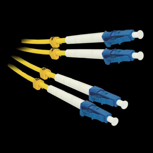 Патчкорд оптический LC/UPC SM Duplex 5 метров фото 2