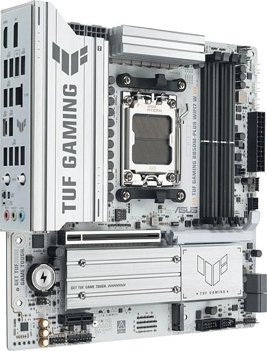 Материнская плата Asus TUF GAMING B850M-PLUS WIFI7 W SocketAM5 AMD B850 4xDDR5 mATX AC`97 8ch(7.1) 2.5Gg RAID+HDMI+DP фото 4