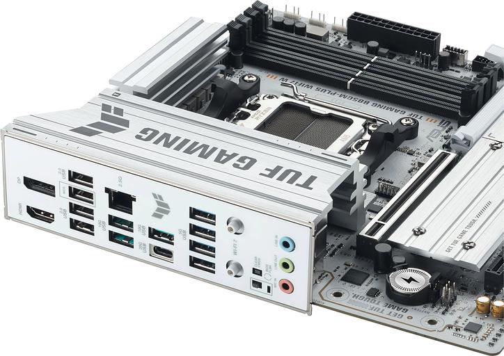 Материнская плата Asus TUF GAMING B850M-PLUS WIFI7 W SocketAM5 AMD B850 4xDDR5 mATX AC`97 8ch(7.1) 2.5Gg RAID+HDMI+DP фото 10