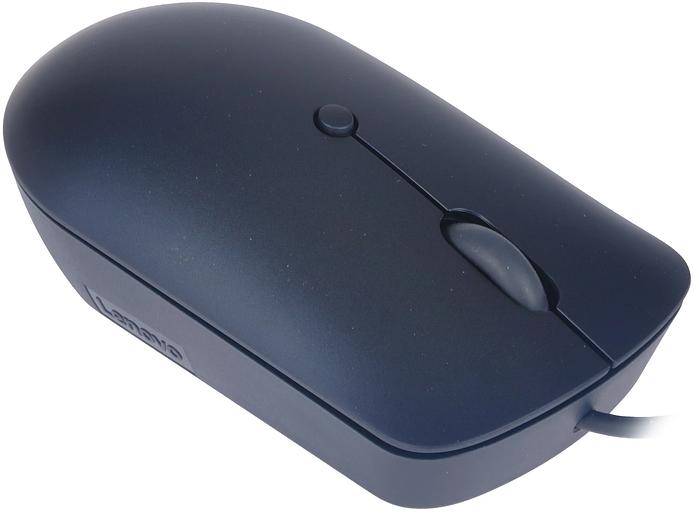 Мышь Lenovo 540 синий оптическая 2400dpi USB2.0 (GY51D20878) фото 2