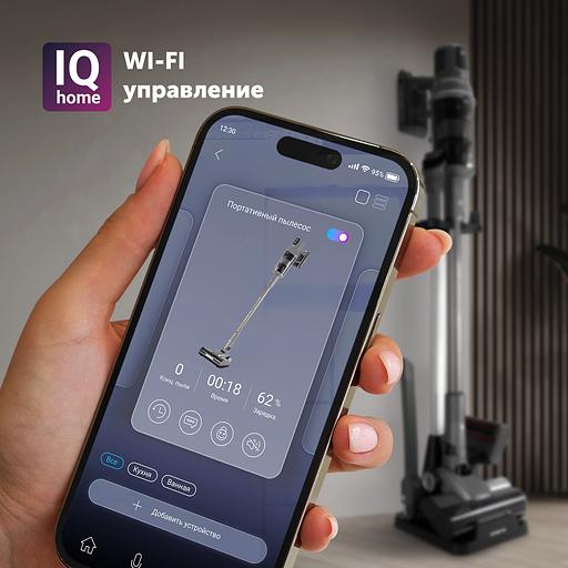 Пылесос Polaris IQ Home PVCS 8200 Handstick Duo Pro 800Вт графит/серый 16 фото 4