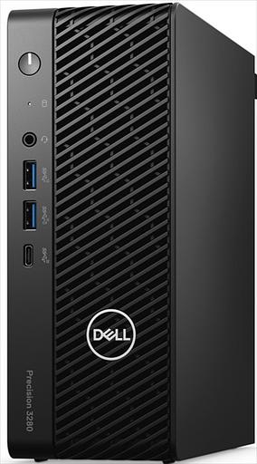 Компьютер Dell Precision 3280 Compact Workstation Core i7-14700 (2,1GHz) 16GB (1x16GB) DDR5, 512GB SSD, Nvidia RTX A400, 4GB GDDR6, No Optical Drive, Linux Ubuntu, 1YW фото 4