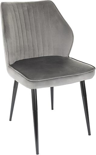 Стул для дома Бюрократ CH-K5 т.серый Holland 18 металл черный на ножках (CH-K5_1/HL18) фото 1