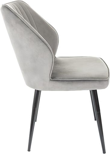 Стул для дома Бюрократ CH-K5 т.серый Holland 18 металл черный на ножках (CH-K5_1/HL18) фото 4