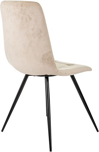 Стул для дома Бюрократ CH-K1 бежевый Holland 06 металл черный на ножках (CH-K1_1/HL07) фото 5