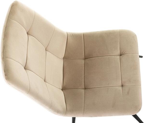 Стул для дома Бюрократ CH-K1 бежевый Holland 06 металл черный на ножках (CH-K1_1/HL07) фото 8