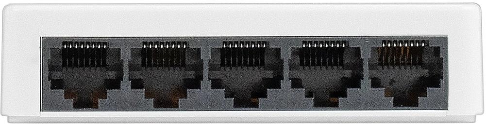 Exegate EX298685RUS Коммутатор неуправляемый ExeGate EDES-1005C (5-портовый UTP 10/100Mbps, с функцией энергосбережения (Green Ethernet Technology), настольный) фото 3