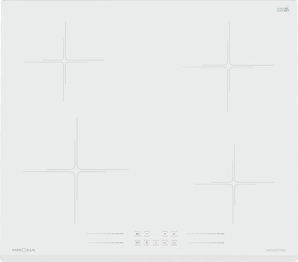 Индукционная варочная поверхность Krona FARBE 60 WH белый фото 1