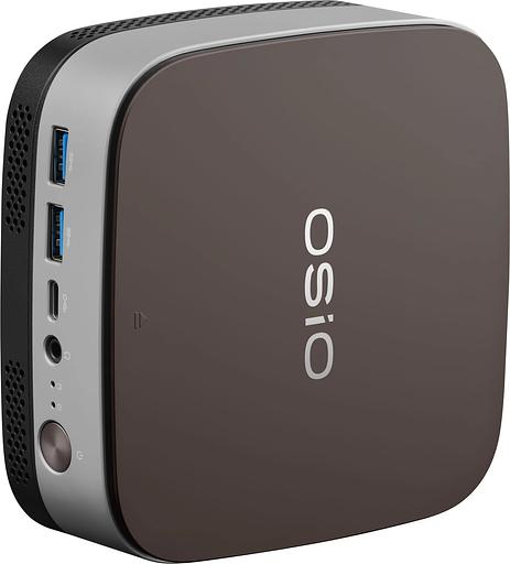 ПК Мини Osio BaseLine B51i-007 i3 1215U (1.2) 8Gb SSD256Gb UHDG без ОС GbitEth WiFi BT 59.85W коричневый/серебристый фото 3
