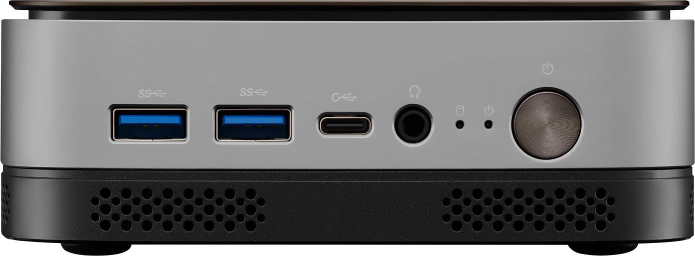 ПК Мини Osio BaseLine B51i-007 i3 1215U (1.2) 8Gb SSD256Gb UHDG без ОС GbitEth WiFi BT 59.85W коричневый/серебристый фото 6