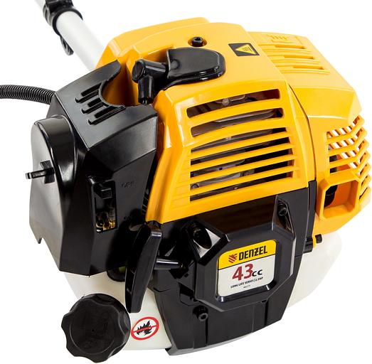 Триммер бензиновый Denzel DR-43 2.5л.с. неразбор.штан. реж.эл.:леска/нож фото 9