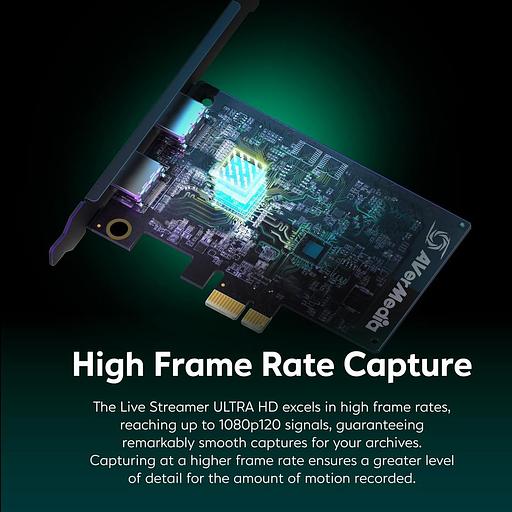 Плата видеозахвата внутренняя AVER Media Live Streamer ULTRA HD, GC571, RTL фото 4