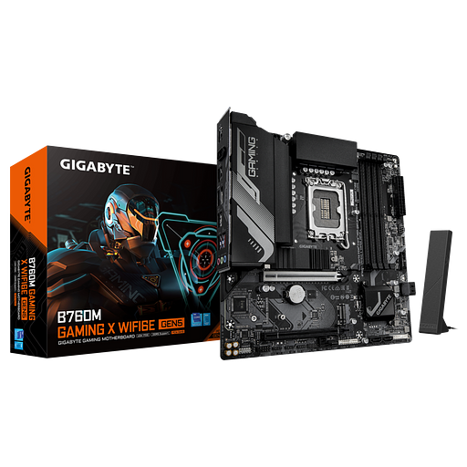 Материнская плата Gigabyte B760M GAMING X WIFI6E GEN5, RTL фото 1