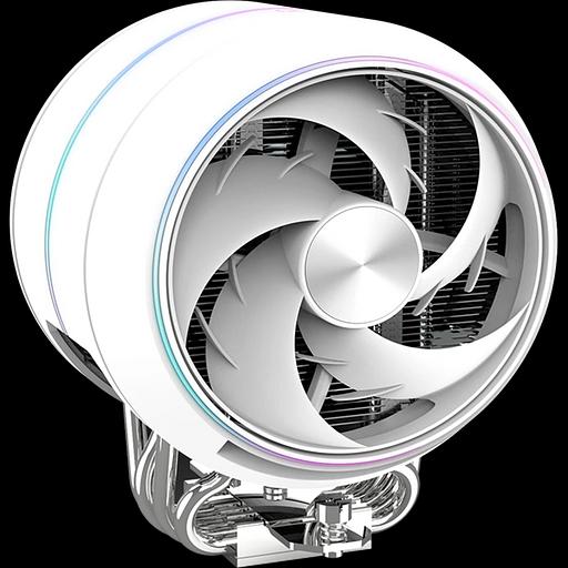 Кулер для процессора ZALMAN ZET5 WHITE, 5 HEAT PIPES, 4-PIN PWM, 600-2000 RPM, 30.4 DBA MAX, HYDRO BEARING, FULL SOCKET SUPPORT фото 4