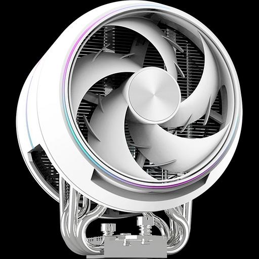 Кулер для процессора ZALMAN ZET5 WHITE, 5 HEAT PIPES, 4-PIN PWM, 600-2000 RPM, 30.4 DBA MAX, HYDRO BEARING, FULL SOCKET SUPPORT фото 5