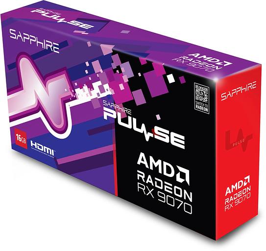 Видеокарта Sapphire PCI-E 5.0 11349-03-20G PULSE AMD RADEON RX 9070 GAMING 16GB DUAL AMD Radeon RX 9070 16Gb 256bit GDDR6 2070/20000 HDMIx2 DPx2 HDCP Ret фото 6