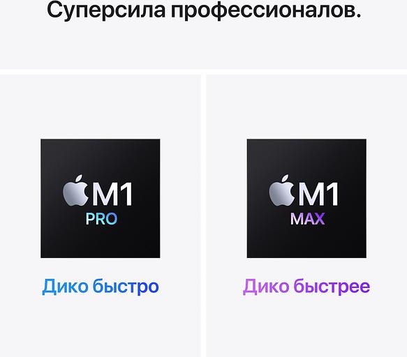 Ноутбук Apple MacBook Pro A2485 M1 Pro 10 core 32Gb SSD512Gb/16 core GPU 16.2" Liquid Retina XDR (3456x2234) macOS grey space WiFi BT Cam (Z14V0008D) фото 5