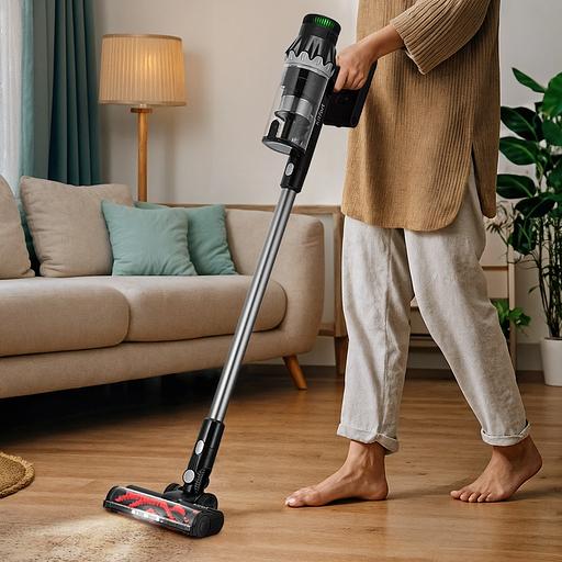 Пылесос Kitfort КТ-5549 350Вт черный/серебристый фото 2