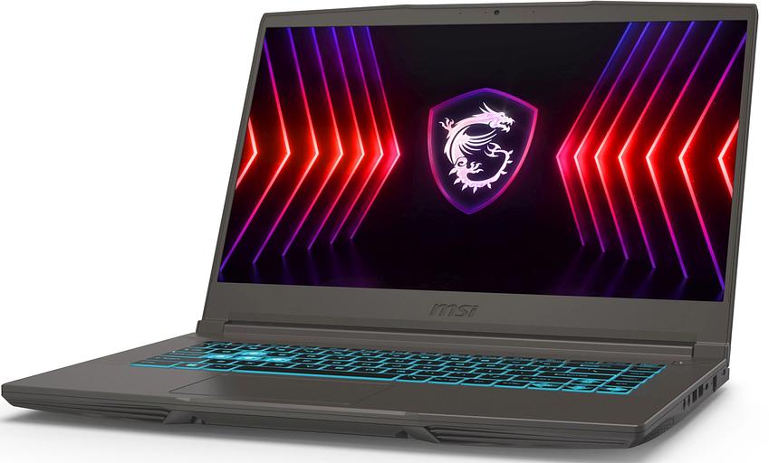 Ноутбук MSI Thin 15 B13VF-3402XRU Core i7 13620H 16Gb SSD512Gb NVIDIA GeForce RTX4060 8Gb 15.6" IPS FHD (1920x1080) FreeDOS grey space WiFi BT Cam (9S7-16R831-3402) фото 2