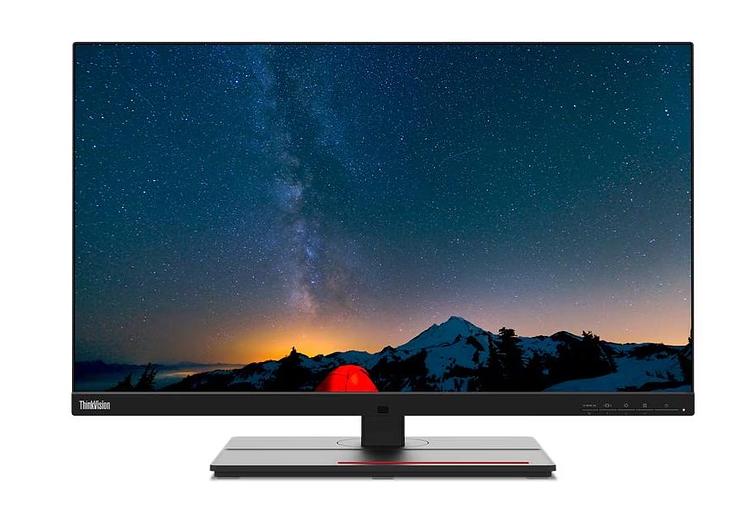 Монитор Lenovo 27" P27u-20, 16:9, IPS, UHD, 4ms, 450cd, 60Hz, HDMI, DP, USB, USB-C, 1xThunderbolt, LAN, SPK, HAS фото 2