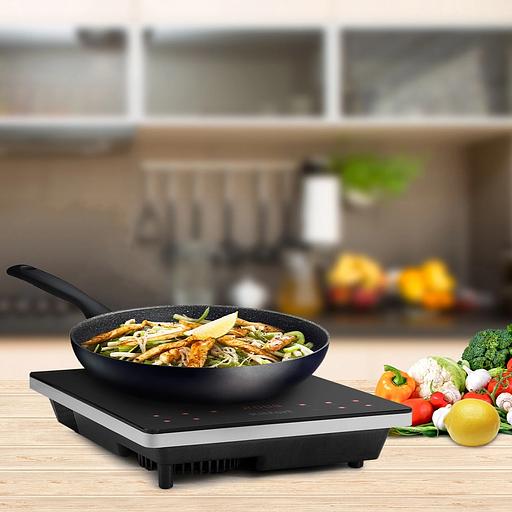 Плита Инфракрасная Kitfort КТ-140 черный/серебристый стеклокерамика (настольная) фото 9