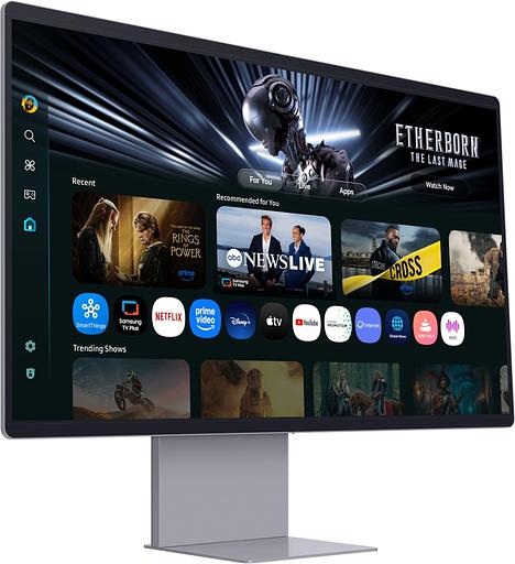 Монитор Samsung 32" Odyssey OLED G8 LS32FM902SIXCI серебристый OLED LED 16:9 HDMI матовая HAS Piv 260cd 178гр/178гр 3840x2160 DP 4K USB 8.4кг фото 3