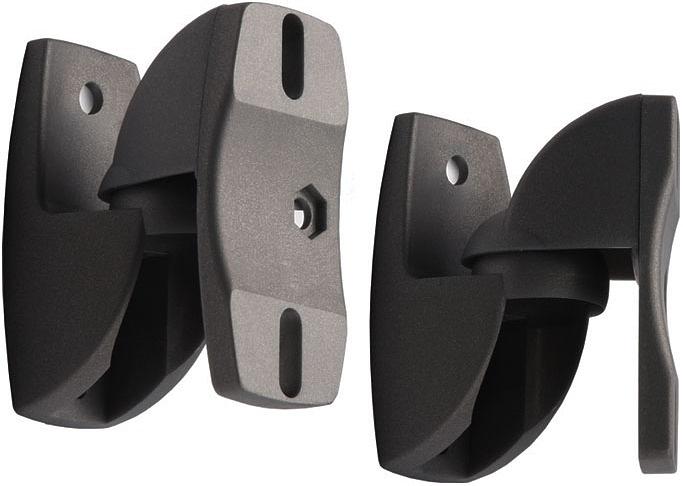 Кронштейн для акустических систем Holder LSS-6001 черный макс.5кг настенный поворот и наклон фото 1