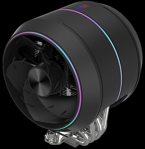 Кулер для процессора ZALMAN ZET5 BLACK, 5 HEAT PIPES, 4-PIN PWM, 600-2000 RPM, 30.4 DBA MAX, HYDRO BEARING, FULL SOCKET SUPPORT фото 2