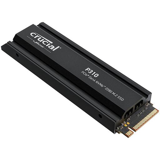 Твердотельный накопитель SSD Crucial P310 1TB PCIe Gen4 NVMe 2280 M.2 SSD with heatsink CT1000P310SSD5 фото 2