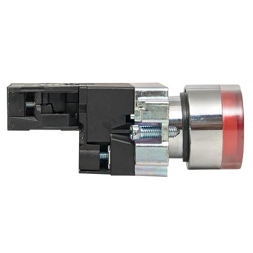 Кнопка BA42 с подстветкой 24В красная NC PROxima фото 2