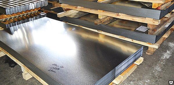 Лист оцинкованный 1.5 мм 1250х2500 ГОСТ 19904-90 фото 1