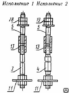 Фундаментный болт ГОСТ 24379.1-80, тип 3.1 3.2 фото 1