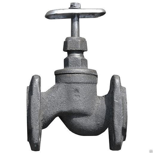 Клапан Запорный Чугун 15кч19п1 для труб фото 1