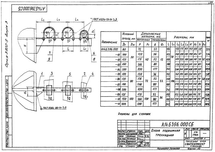 Опора Серия 3.900-9 А14Б 396.000 Выпуск 3 фото 1