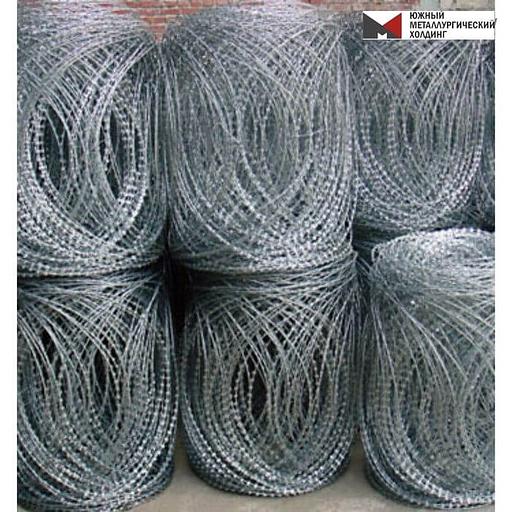 Проволока колючая АСКЛ оцинкованная фото 1