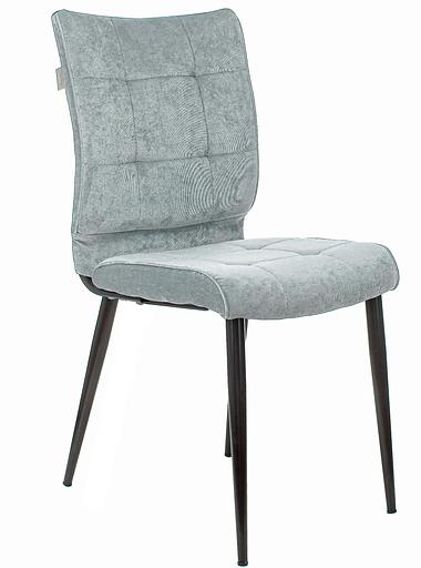 Стул для дома Бюрократ CH-K10 серо-голуб. Light 28 металл черный на ножках (CH-K10_1/LT28) фото 1