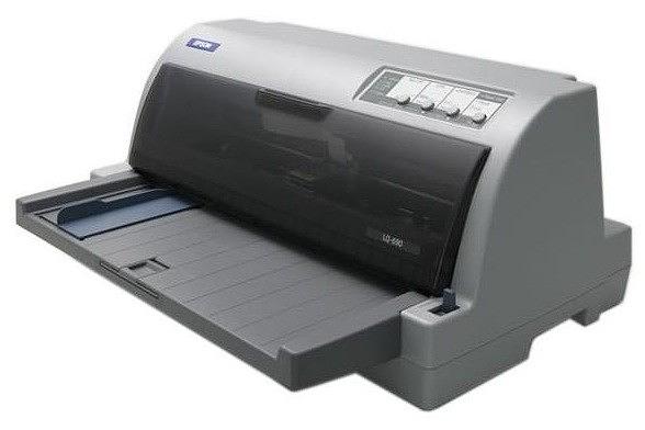 Принтер матричный Epson LQ-690 Flatbed (C11CJ82402/C11CA13041/13051) серый фото 2