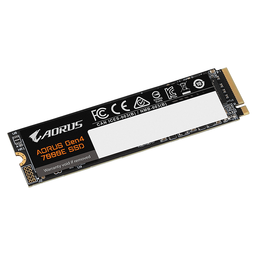 Твердотельный накопитель SSD Gigabyte M.2 2280 2TB AORUS Gen4 7000E AG470E2TB PCI-Express 4.0 x4, NVMe 1.4 7100/6100 фото 2