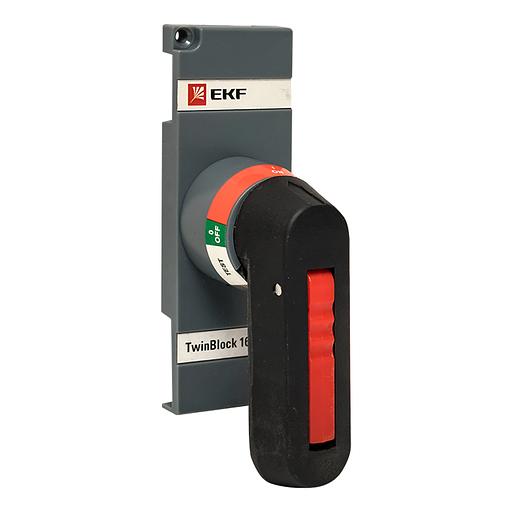 Рукоятка управления для прямой установки на рубильники реверсивные (I-0-II) TwinBlock 160-250А PROxima фото 1