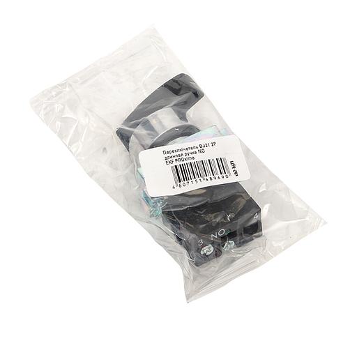 Переключатель BJ21 2 полюса длинная ручка фото 3