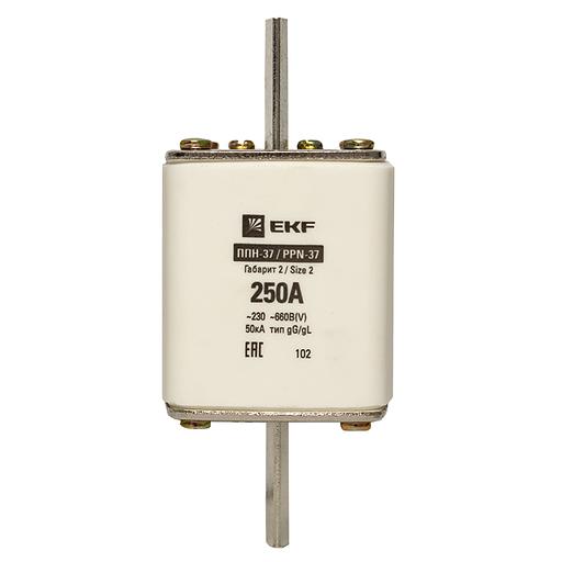 Плавкая вставка ППН-39 630/250А габарит 3 PROxima фото 2