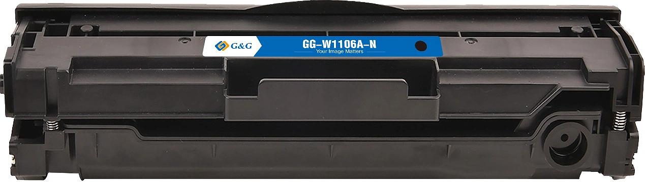 Картридж лазерный G&G GG-W1106A-N W1106A черный (1000стр.) для HP Laser 107a/107r/107w/135a MFP/135r MFP/135w MFP/137fnw MFP фото 2