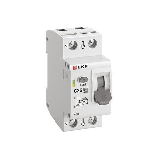 Устройство защиты от дугового пробоя 1P+N 25А (C) 6 кА УЗДП PROxima фото 2