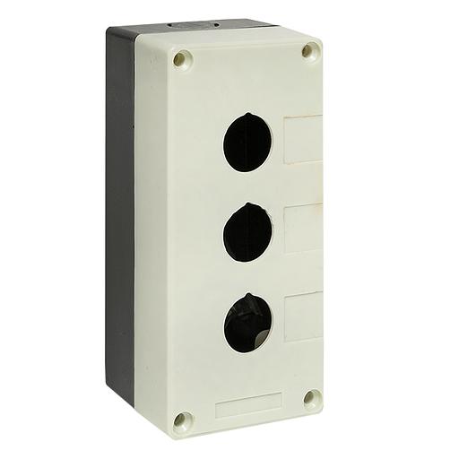 Корпус КП-103 на 3 кнопки белый фото 1