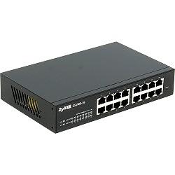 GS1900-16 Интеллектуальный коммутатор Gigabit Ethernet с 16 разъемами RJ-45 фото 1