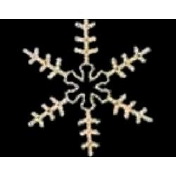 NEON-NIGHT (501-313) Фигура BN-107 "Большая Снежинка" {белая, размер 95*95 см } фото 1