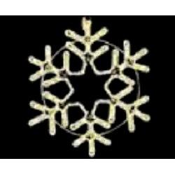 NEON-NIGHT (501-324) Фигура SL-099 "Снежинка" {белая, размер 55*55 см } фото 1