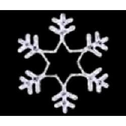 NEON-NIGHT (501-335) Фигура "Снежинка" {LED Светодиодная, без контр. размер 55*55см, "СИНЯЯ" } фото 1