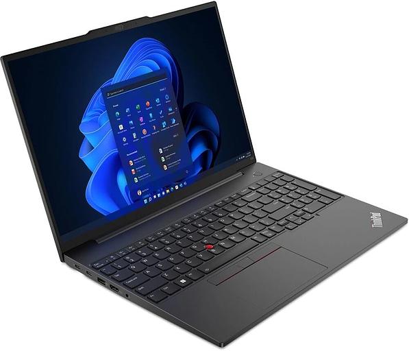 Ноутбук Lenovo ThinkPad E16 G2 Ryzen 7 7735HS 16Gb SSD512Gb AMD Radeon 680M 16" IPS WUXGA (1920x1200) Windows 11 Pro black WiFi BT Cam (21M5S0JK00) фото 3